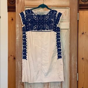 Madewell embroidered summer shift.